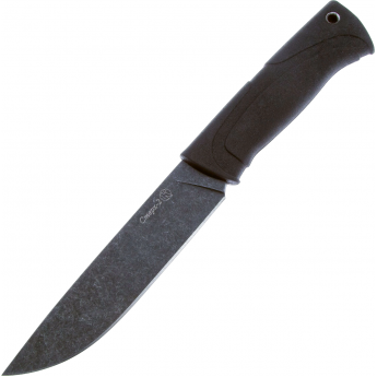 Нож КИЗЛЯР СТЕРХ-2 рукоять эластрон чёрный Нож КИЗЛЯР СТЕРХ-2 рукоять эластрон чёрный